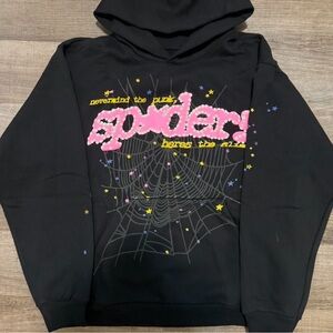 Sp5der P*NK V2 Hoodie